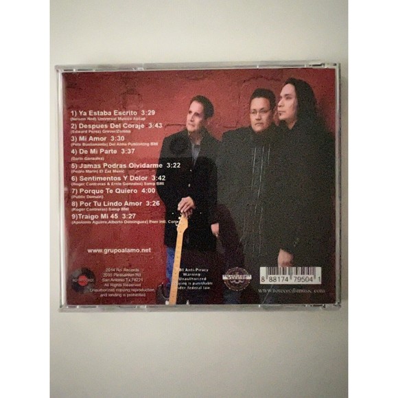 Grupo Alamo Seguimos Sonando CD Mark Ledesma 2014 Ro Records Play Tested - Picture 2 of 5